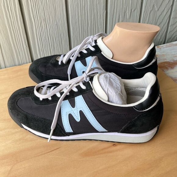 Karhu ChampionAir Sneakers Black Sky Blue Men’s 7.5 Women’s 9 Retro - Picture 8 of 13